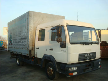 Curtainsider truck MAN LE 180 C: picture 1