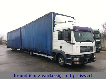 Curtainsider truck MAN *MAN TGL 8.210* PR.PL * EURO 5 * 2XLIEGE *: picture 1