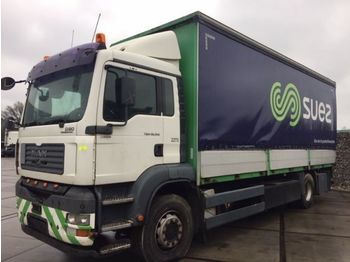 Curtainsider truck MAN TGA18.310: picture 1