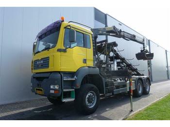 Hook lift truck MAN TGA26.410 6X6 MANUAL PALFINGER PK12502 EURO 3: picture 1