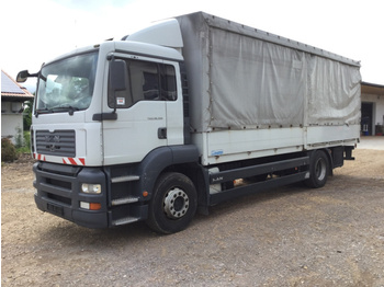 Curtainsider truck MAN TGA 18.310: picture 1
