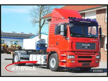 Container transporter/ Swap body truck MAN TGA 18.310 BDF Klima,: picture 1