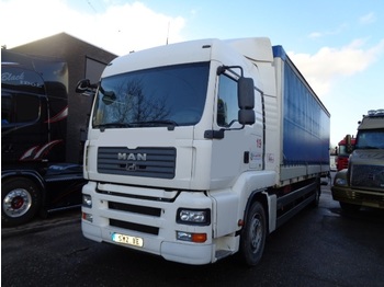 Curtainsider truck MAN TGA 18.320 Lx: picture 1
