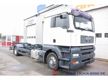 Container transporter/ Swap body truck MAN TGA 18.360  BDF 1.Hand 5 Sitzer Klima Schalter: picture 1