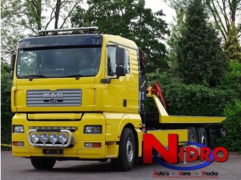 Autotransporter truck MAN TGA 26T CRANE 24 T/M TOWTRUCK BRILLE WINCH *VERKOCHT*: picture 1