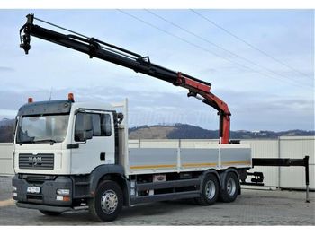 Dropside/ Flatbed truck MAN TGA 26.310: picture 1