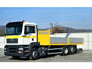 Dropside/ Flatbed truck MAN TGA  26.310   6,30m+ Kran *Topzustand!: picture 1