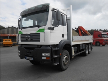 Dropside/ Flatbed truck MAN TGA 26 350: picture 1