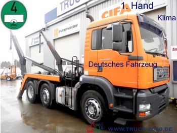 Skip loader truck MAN TGA 26.360 Atlas Tele*1.Hand*Deutsches Fahrzeug*: picture 1