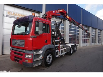Hook lift truck MAN TGA 26.360 HMF 18 ton/meter laadkraan: picture 1