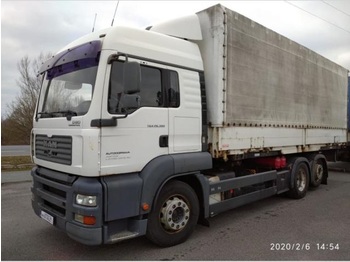 Curtainsider truck MAN TGA 26.393 FNLC BDF: picture 1