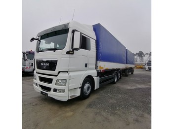 Curtainsider truck MAN TGA 26.400 6x2 BDF Portaltüren AHK Euro 5 (19): picture 1