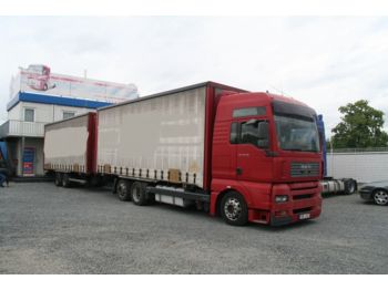 Curtainsider truck MAN TGA 26.430 6x2 ll, MANUAL: picture 1