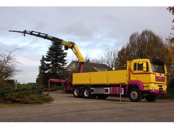 Dropside/ Flatbed truck, Crane truck MAN TGA 26/430 6x4!!KRAAN 28tm LIER/SEILWINDE!!: picture 1