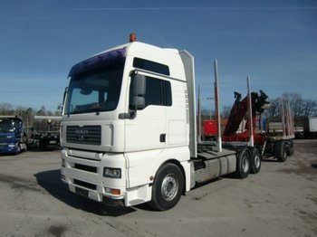 Truck for transportation of timber MAN TGA 26.440 6x2 Holztransporter,Penz 10000SHL Bj 2007 ,Euro5: picture 1