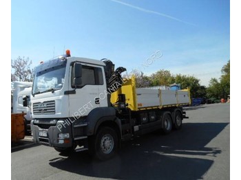 Dropside/ Flatbed truck MAN TGA 28.350: picture 1