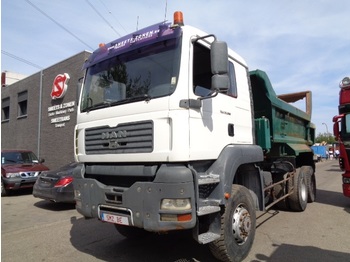 Tipper MAN TGA 33.360 6x6 heavy chassis/ tipper hydr Door: picture 1