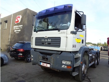 Container transporter/ Swap body truck MAN TGA 33.430 Double system hooklift.tractor: picture 1