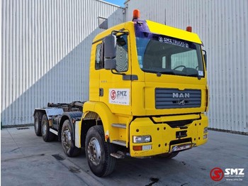 Container transporter/ Swap body truck MAN TGA 35.360 8x4 francais multilift: picture 1