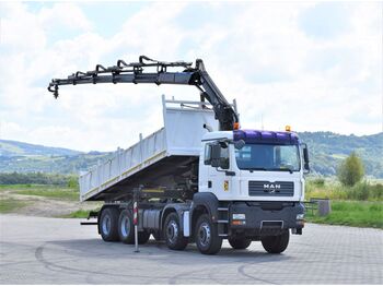 Crane truck MAN TGA 35.400 *HIAB 166 D-5 HIDUO/ FUNK * 8x4: picture 1