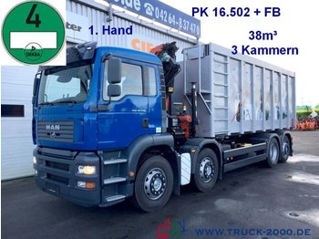 Tipper MAN TGA 35.430  Wertstoff Glas Metall Recycling: picture 1
