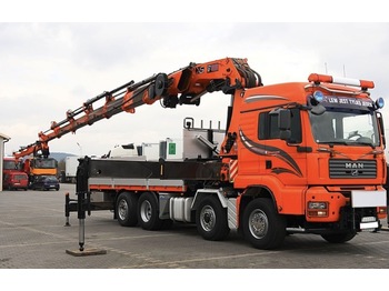 Dropside/ Flatbed truck MAN TGA 35.480: picture 1