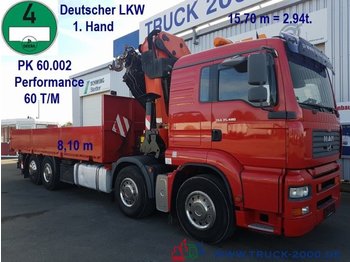 Dropside/ Flatbed truck MAN TGA 35.480 PK 60002 60T/M FB 8.10m Ladefläche: picture 1