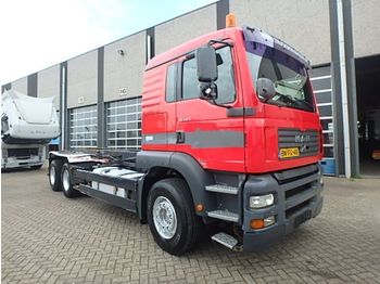 Container transporter/ Swap body truck MAN TGA 410 + MANUAL! + Kablesystem: picture 1
