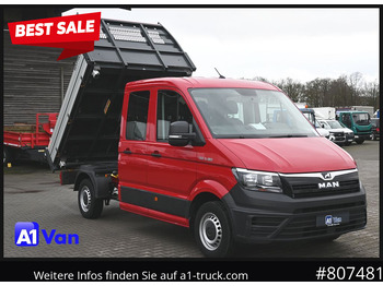 Truck MAN TGE 3.180 Doka Kipper,Klima, AHK, Tüv Neu