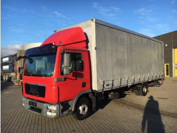 Curtainsider truck MAN TGL 10.220 BL Euro 5: picture 1