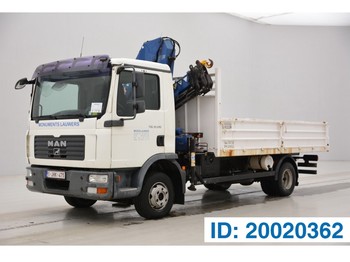 Dropside/ Flatbed truck MAN TGL 12.210: picture 1