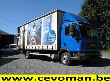 Curtainsider truck MAN TGL 12.210: picture 1