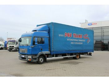 Curtainsider truck MAN TGL 12.210 4X2 BL: picture 1