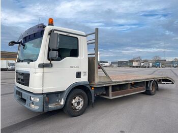 Autotransporter truck MAN TGL 12.220 4x2 Machine transport Euro 5: picture 1