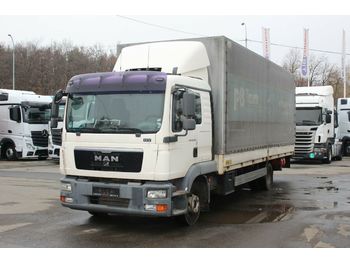 Curtainsider truck MAN  TGL 12.250 4X2 BL, EURO5 EEV, HYDRAULIC LIFT: picture 1