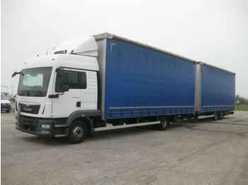 Curtainsider truck MAN - TGL 12.250 BL 120 m3 Durchladezug: picture 1