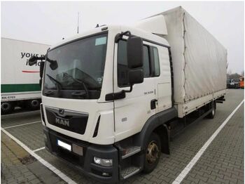 Curtainsider truck MAN TGL 12.250 EU6 LBW: picture 1