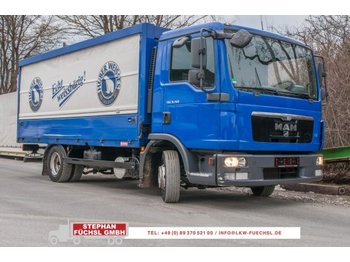 Beverage truck MAN TGL 8.150 4x2 BL Getränke Rollplane TÜV neu: picture 1