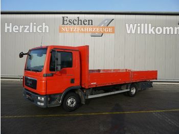 Dropside/ Flatbed truck MAN TGL 8.180 4x2BL Pritsche, 3 Sitze, AHK, Schalter: picture 1