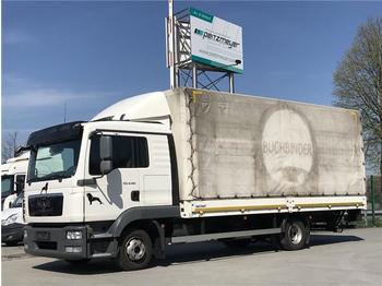 Curtainsider truck MAN - TGL 8.180 BL: picture 1