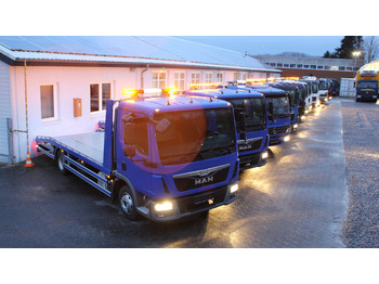 Autotransporter truck MAN TGL 8.180 BL 4x2 Autotransporter Euro 6 97tkm!: picture 1