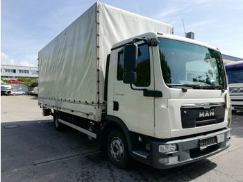 Curtainsider truck MAN TGL 8.180 L Prits. /Pl. KLIMA TÜV NEU! LBW: picture 1