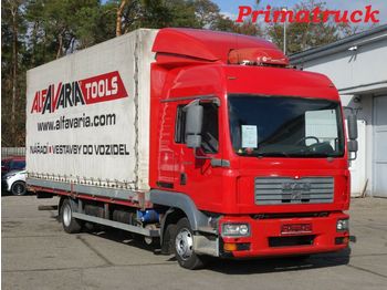 Curtainsider truck MAN TGL 8.210 Analog Tacho: picture 1