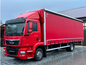 Curtainsider truck MAN TGM 12.290