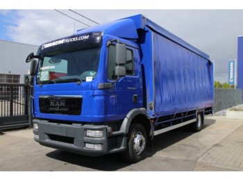 Curtainsider truck MAN TGM 15.250 BL- Euro 5: picture 1