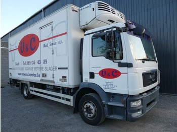 Refrigerator truck MAN TGM 15.290 THERMOKING TS-500e RAILLES DE VIANDES PENDANTES/ROHRBAHN FLEISH/RAILS HANGEND VLEES: picture 1