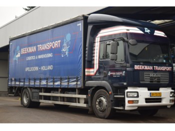 Curtainsider truck MAN TGM 18.280, Euro 4: picture 1