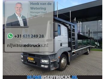 Hook lift truck MAN TGM 18 290 Tijhof 5 lader + Lier 4X2: picture 1