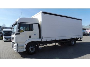 Curtainsider truck MAN TGM 18.320 LX, Tautliner 7,3m,  LBW, Mietkauf möglich: picture 1