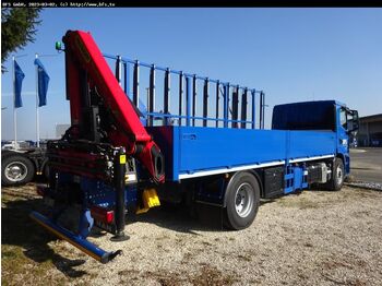 Dropside/ Flatbed truck MAN TGM (TG3) 18.320 4x2 BL CH Glastransporter Hegla: picture 2